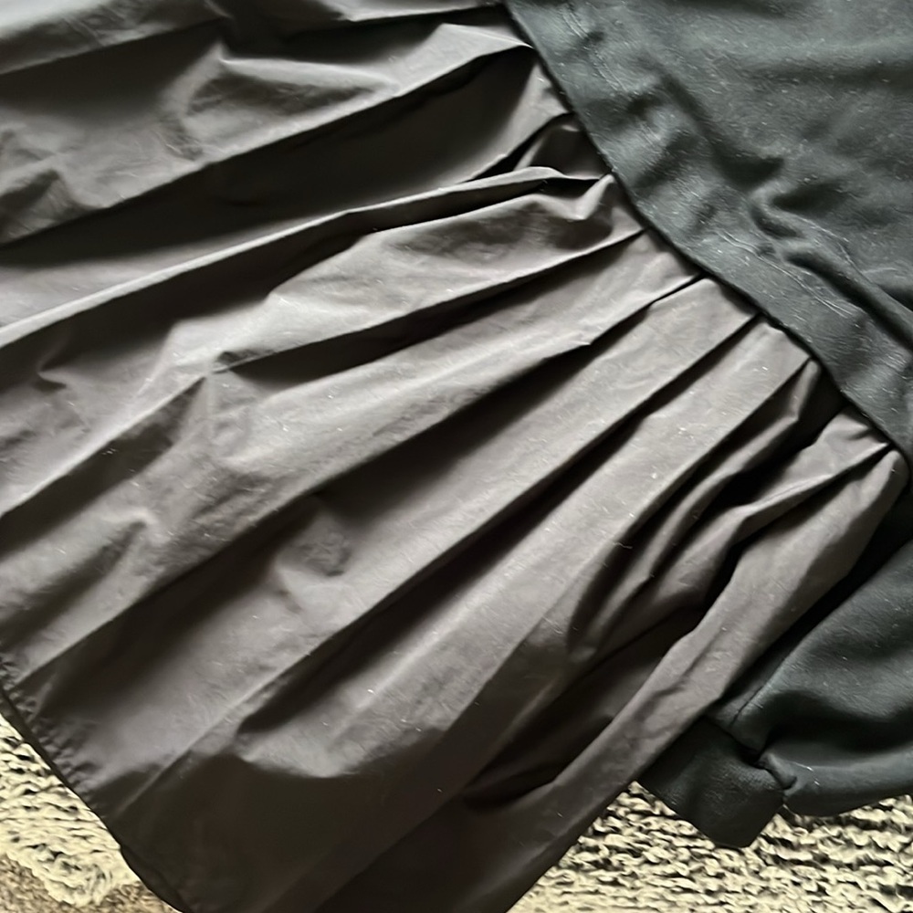 Stylish Black Pleated Dress - Picture 11 of 16